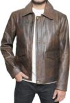 Genuine-Dark-Brown-Air-Force-Cow-Leather-Jacket-for-Classic-Men
