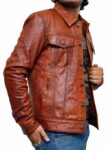 Men-Brown-Premium-Leather-Trucker-Style-Jacket-1