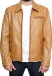 Premium-Tan-Brown-Leather-Mens-Jacket