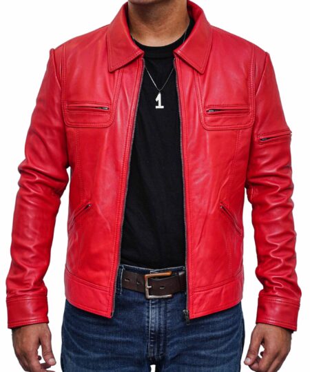 Red-Shirt-Style-Collar-Leather-Jacket-For-Men