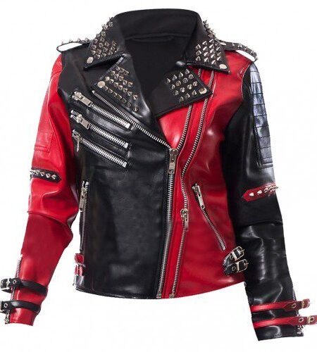 Unlocking the Charisma of Women's Red and Black Leather Jacket
