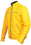 The Burning Motorbike Yellow Leather Jacket Trends for Men