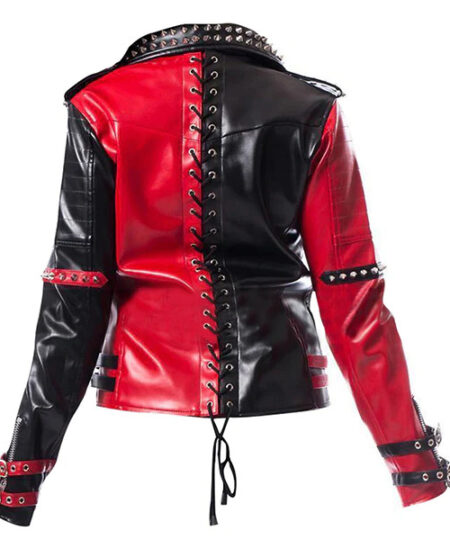 Unlocking the Charisma of Women's Red and Black Leather Jacket