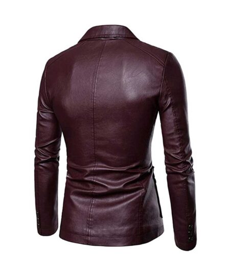 The Ideal Winter Companion is a Men's Leather Perfect Jacket