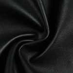 Women Black Cropped Motorcycle Leather Jacket